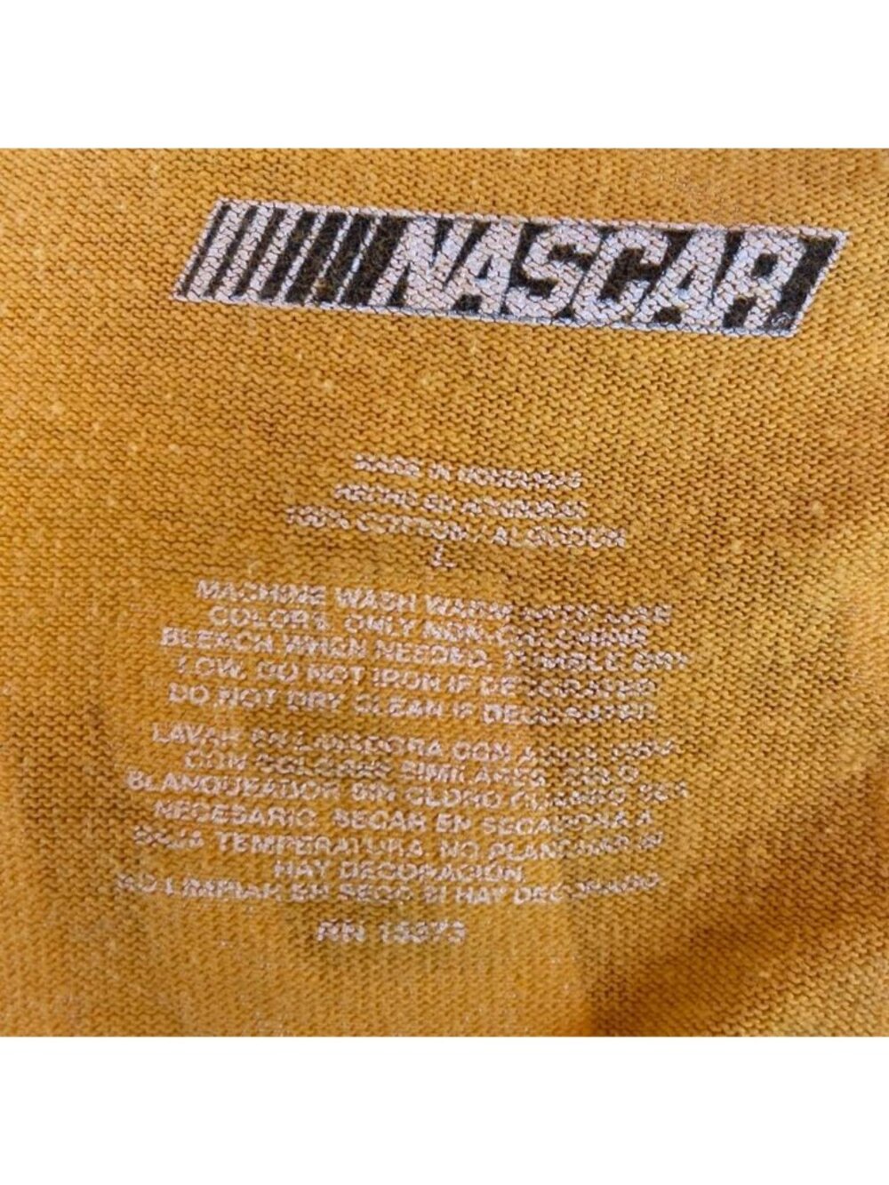 NASCAR Kyle Busch M&M's Racing T-Shirt with M&M's logo and colourful candies - Picture 6 of 6
